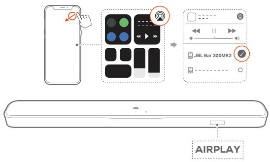 JBL BAR300MK2 - Lecture via AirPlay - 1