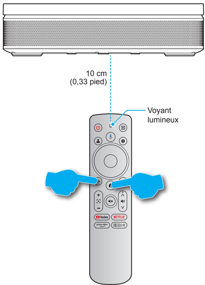 OPTOMA PHOTONGO - Appairage de la télécommande via Bluetooth - 1