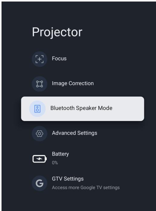 OPTOMA PHOTONGO - Mode haut-parleur Bluetooth - 1