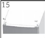 HAIER H4F226WEH1 - Étapes de montage (Fig. 10.9): - 5