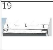 HAIER H4F226WEH1 - Étapes de montage (Fig. 10.9): - 9