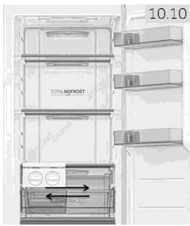 HAIER H4F226WEH1 - Déplacement de la machine à glaçons - 1
