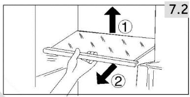 HAIER H4F226WEH1 - Balconnets de porte amovibles - 1