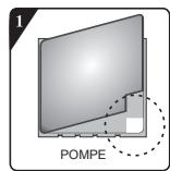 HISENSE WFQE1214EVJM - INSTALLER LE COUVERCLE INFÉRIEUR - 1