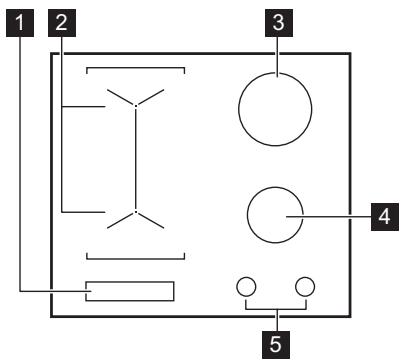 ELECTROLUX KDI641723K - Description de la table de cuisson - 1
