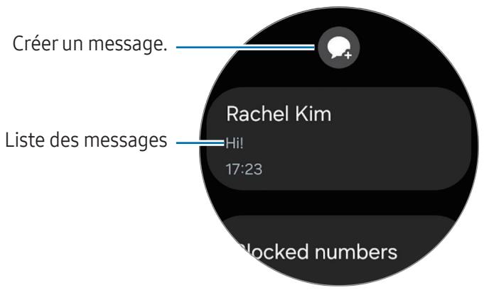 SAMSUNG SML500NZWAXEF - Envoyer un message - 1