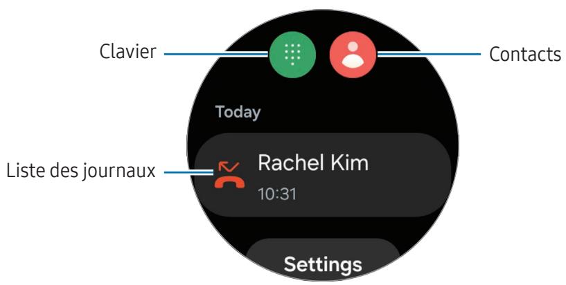 SAMSUNG SML500NZWAXEF - Passer des appels - 1