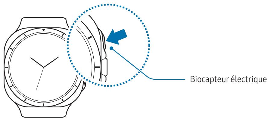 SAMSUNG SML500NZWAXEF - Mesurer l'ECG - 1
