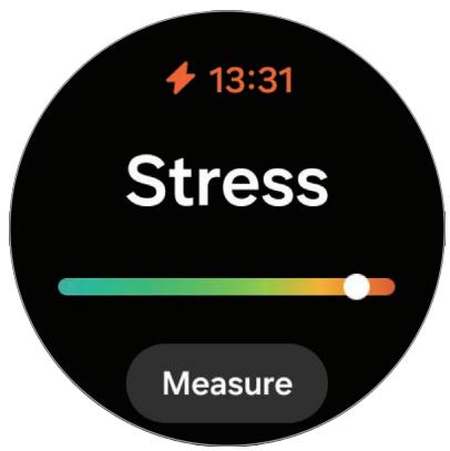 SAMSUNG SML500NZWAXEF - Mesurer manuellement votre niveau de stress - 1
