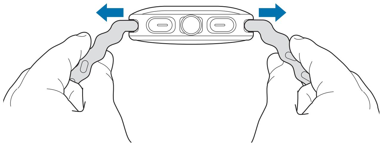 SAMSUNG SML500NZWAXEF - Fixer le bracelet - 3