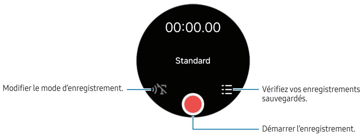 SAMSUNG SML500NZWAXEF - Effectuer des enregistrements vocaux - 1