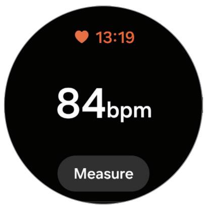 SAMSUNG SML500NZWAXEF - Mesurer manuellement votre fréquence cardiaque - 1