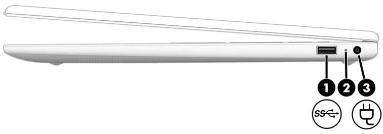 HP 15FC0150NF - Côté droit - 1