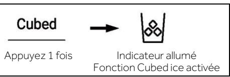 HAIER HSW79F18CIMM - Fonction Cubed ice - 1