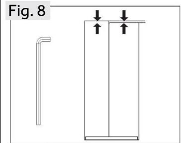 HAIER HSW79F18CIMM - Réglage fin des portes - 1