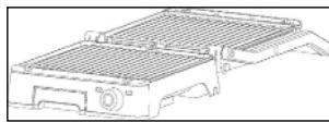ARDES AR1S40 - UTILISER COMME GRILLE OUVERTE 180^ - 2