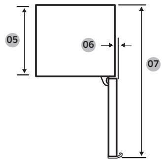 SAMSUNG RB34C600CSA - Dégagement - 5