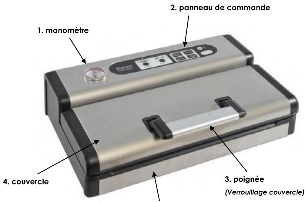 KITCHEN CHEF VS5800 - DESCRIPTION et UTILISATION - 1