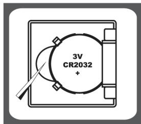 ARDES AR1PA1/R - AR1PA1/V - AR1PA1/Z - INSTALLATION OU REMPLACEMENT DES BATTERIES - 1