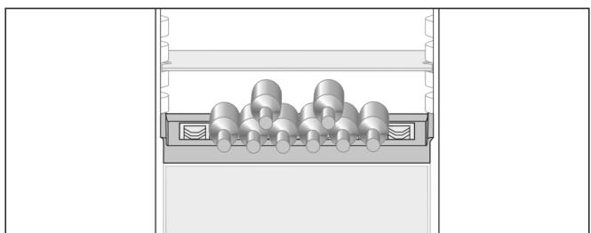 LIEBHERR IRBC4520-22 - Utiliser le balconnet à bouteilles. - 1
