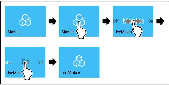 LIEBHERR CBNBSA10575I-1 - Passer de IceMaker à MaxIce - 4