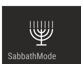 LIEBHERR CBNBSA10575I-1 - Désactiver la fonction SabbathMode - 5