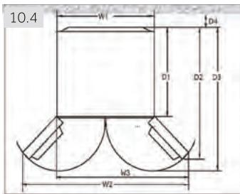 HAIER HTR5719ENPT - Exigences en matière d'espace - 1