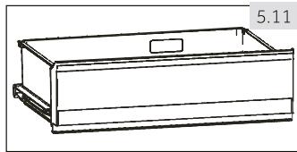 HAIER HTR5719ENPT - Tiroir My Zone - 1