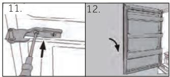 HAIER HTR5719ENPT - Étapes de montage (Fig. 10.9): - 6