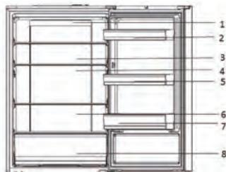 HAIER HTR5719ENPT - Conservation dans le compartment réfrigérateur - 2