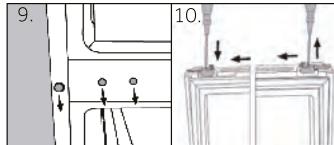 HAIER HTR5719ENPT - Étapes de montage (Fig. 10.9): - 5