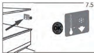HAIER HTR5719ENPT - OPTION: Indicateur de température OK - 1