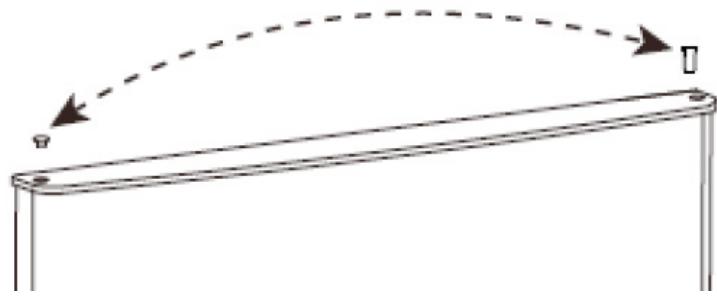 FAGOR FNF6166EW - Instructions pour inverser la porte - 5