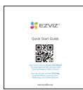 EZVIZ T2C - Contenu de l'emballage - 2