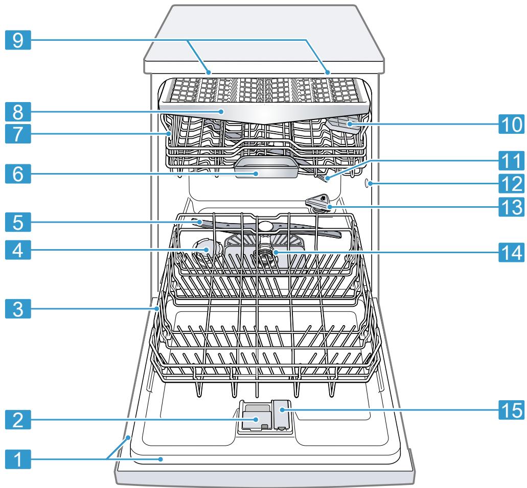 BOSCH SMV8YCX02E - Description de l'appareil - 1