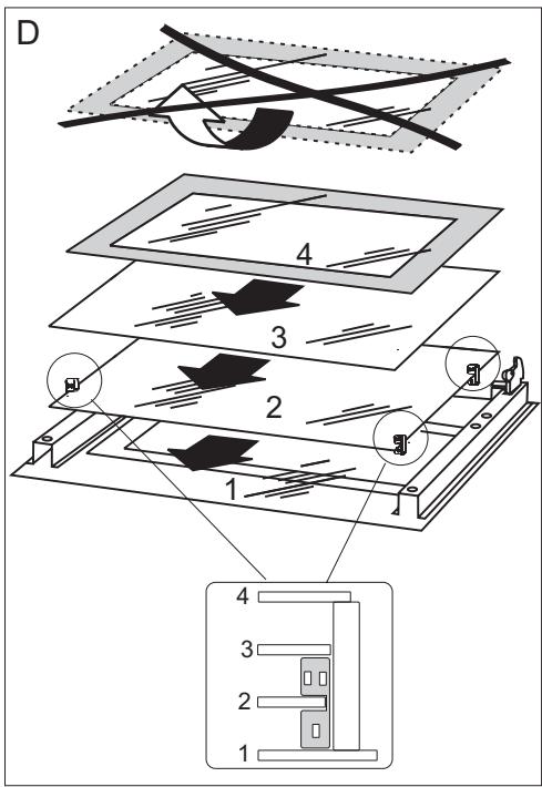 AMICA ACM7037RNACM7037RB - Comment enlever la vente intérieure - 3