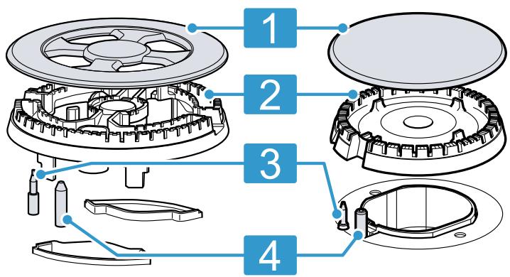 BOSCH PGP6B5K90 - Brûleurs - 1