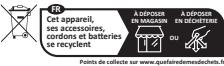 ROWENTA TN2804E0 - RECYCLAGE DES BATTERIES: - 1