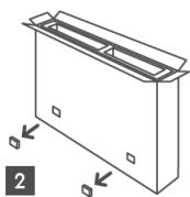 THOMSON 75UG5C14 - Modèles avec support central pivotant - 5