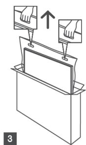 THOMSON 75UG5C14 - Modèles avec pieds latéaux - 3