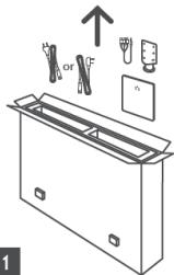 THOMSON 75UG5C14 - Modèles avec support central pivotant - 4