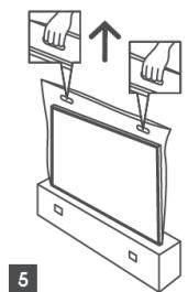 THOMSON 75UG5C14 - Modèles avec support central pivotant - 8