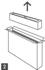 THOMSON 75UG5C14 - Modèles avec pieds latéaux - 2