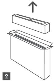 THOMSON 75UG5C14 - Modèles avec support central pivotant - 2