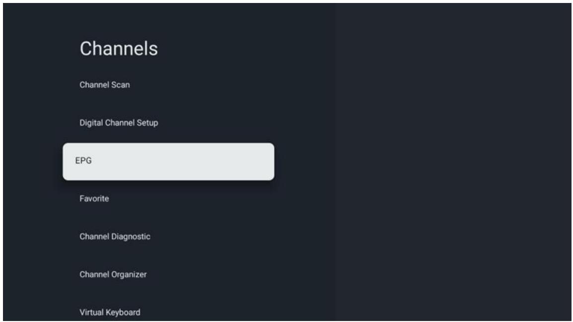THOMSON 75UG5C14 - Guide électronique des programmes (EPG) - 1