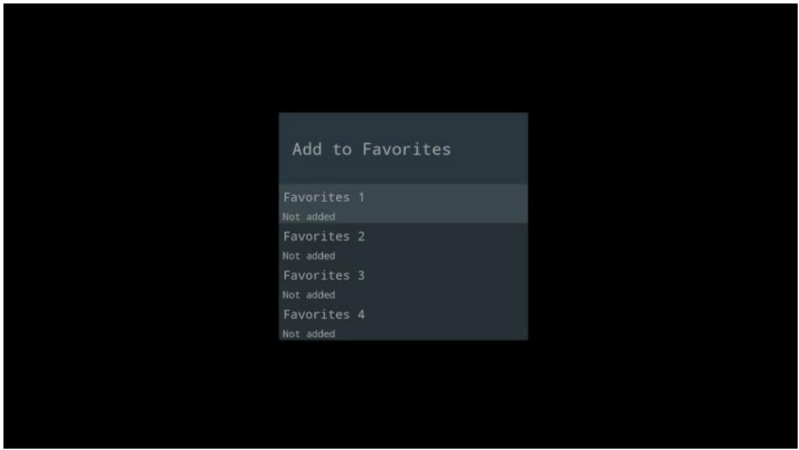 THOMSON 75UG5C14 - Ajouter un favorsi - 2