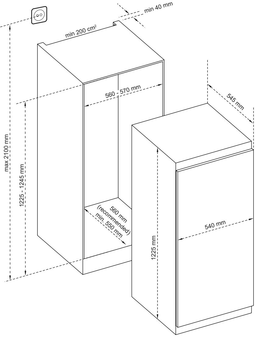 AIRLUX ARI200TU - Dimensions - 1