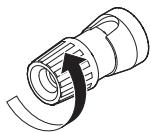 DENON RCDM41RCDM41DAB - Connexion des cables d'enceinte - 2