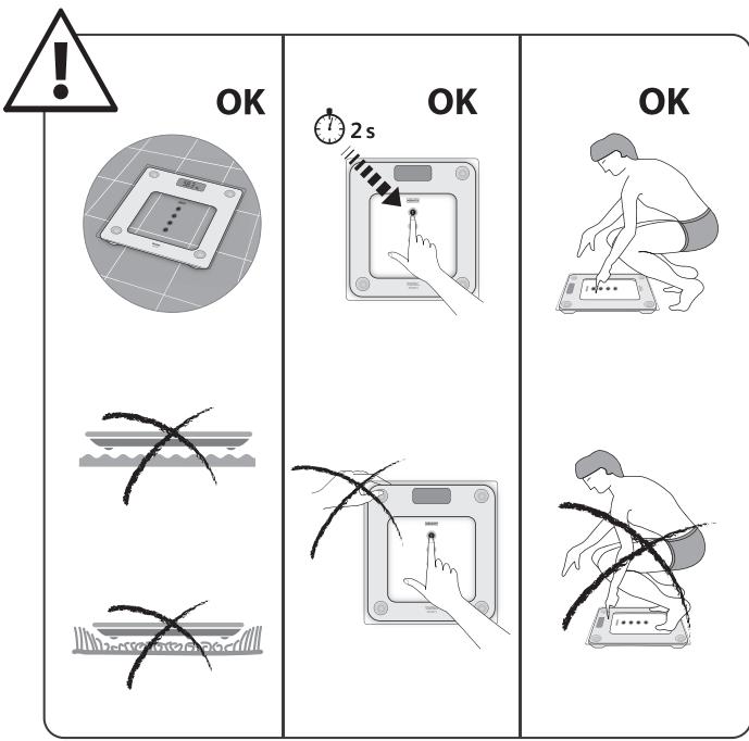 TEFAL PP3020V1 - BATHROOM SCALE   WITH MEMO   Pèse-personne   à mémoires - 9
