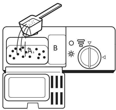 AMICA ADP1002S - Remplissage du distributeur de détergent - 3